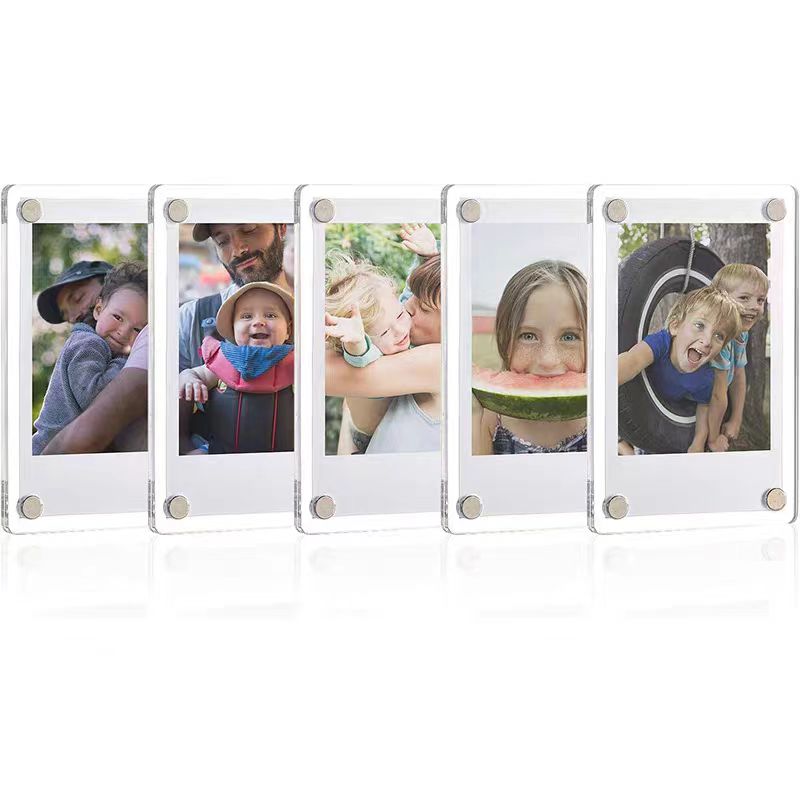 Instant Film Pack - 1-10 Pack 3 Inch Acrylic Fridge