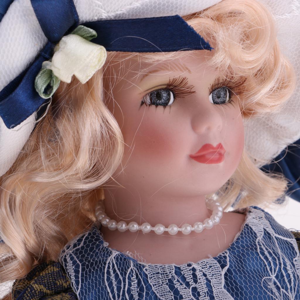 Vintage Collectible Porcelain Dolls - Porcelain Dolls Collectible Vintage Style 30cm