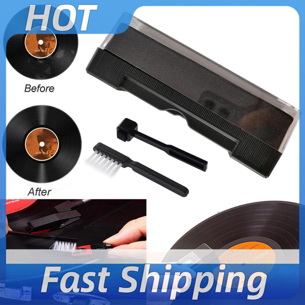 Vinyl Record Cleaner - 3 Pcs Vinyl Record Cleaner Kit