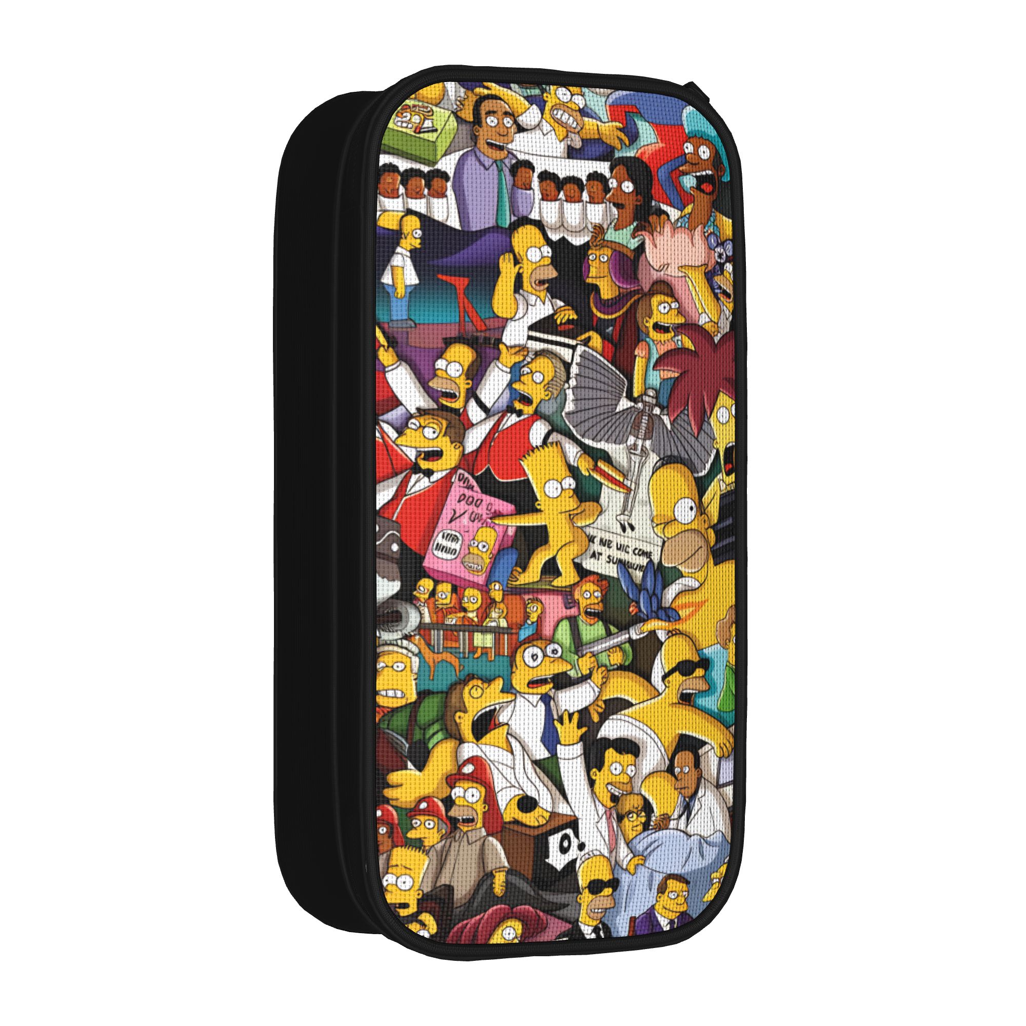 Vintage Cartoon Collectible - Cartoon S-Simpsons Characters Collection Pencil Case