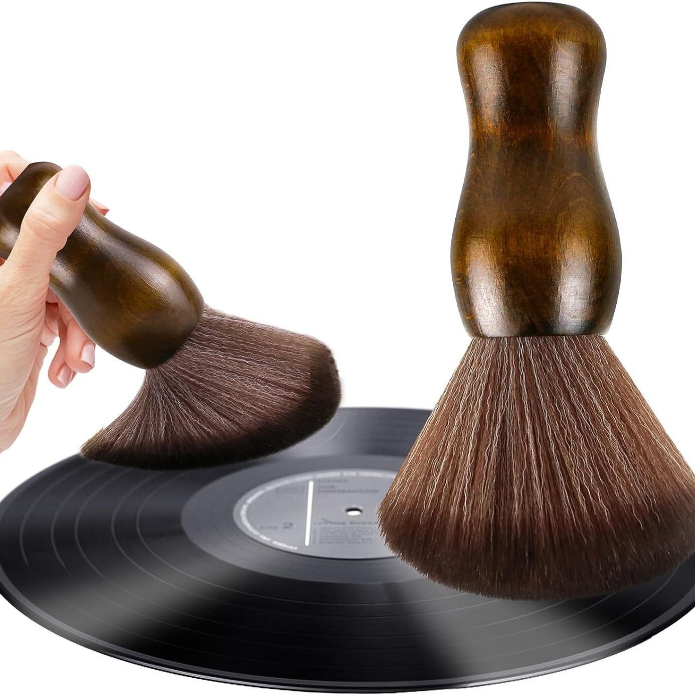 Vinyl Record Cleaner - Solid Vinyl Record Cleaning Brush -