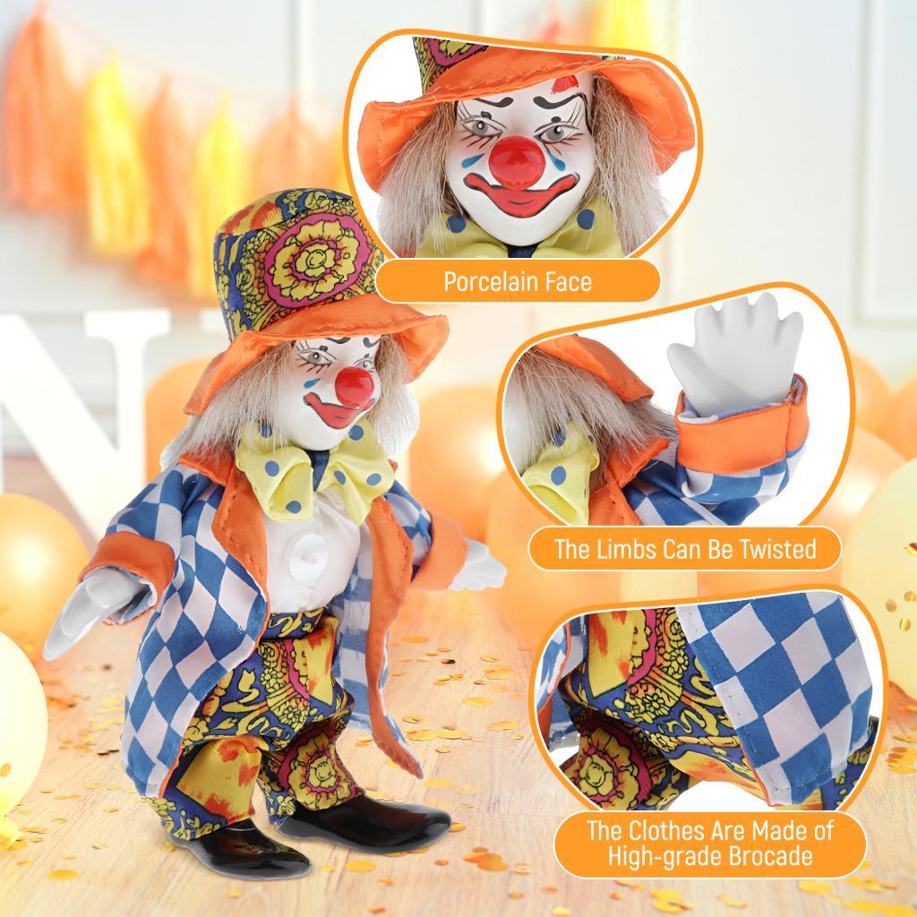 Ceramic Porcelain Jester Clown - đánh giá và giá Vintage Collectible Clowns