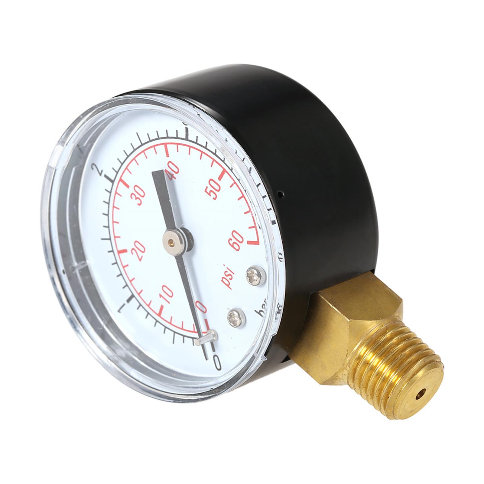 50mm Pool Filter Water Pressur - đánh giá và giá Analog Meter Gauge