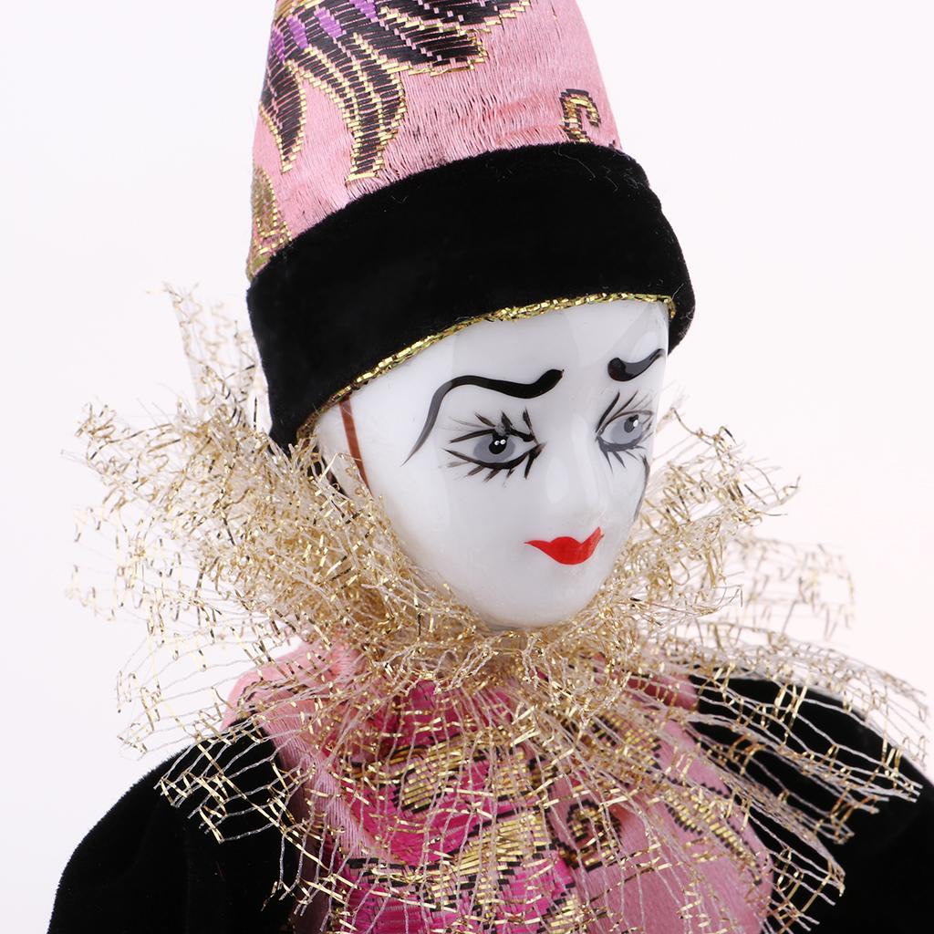 22cm Porcelain Clown Dolls Col - đánh giá và giá Vintage Collectible Clowns
