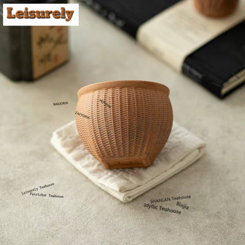 100ml Old Rock Mud Handmade Te - đánh giá và giá Vintage Collectible Pottery