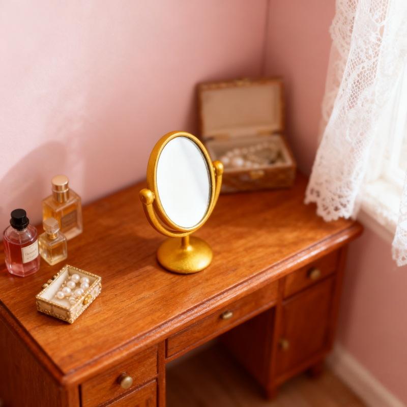 1Pcs Miniature Retro Mirror Dr - đánh giá và giá Vintage Collectible Dolls