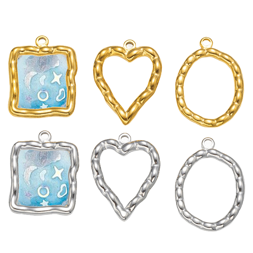5pcs Stainless Steel Heart Rou - đánh giá và giá Vintage Collectible Item