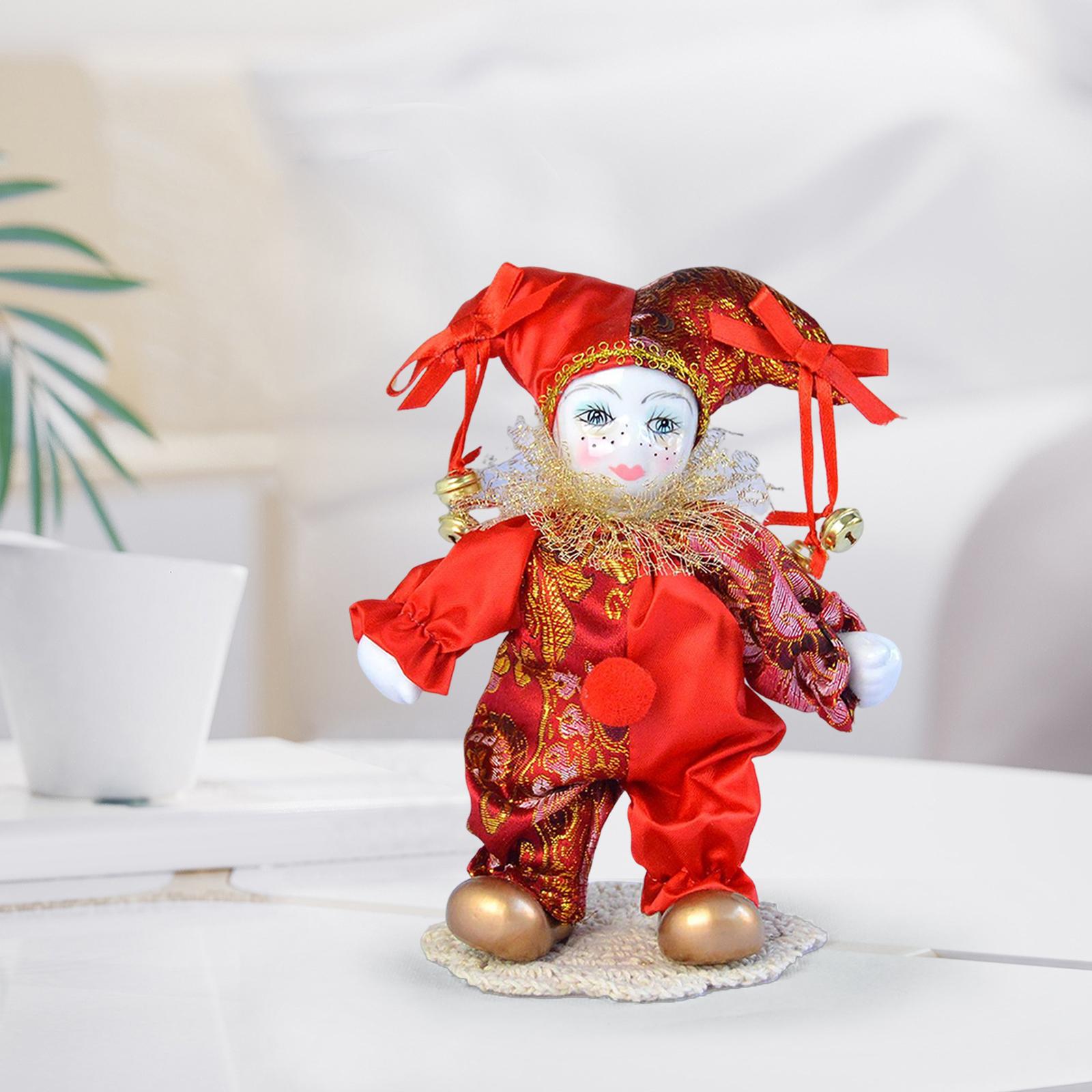 Vintage Harlequin Doll Antique - đánh giá và giá Vintage Collectible Clowns