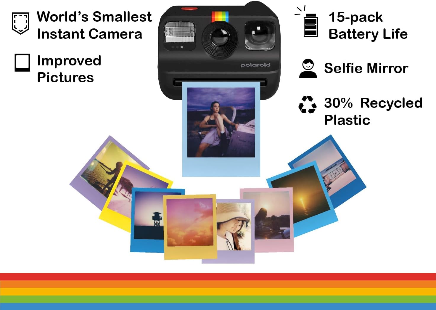 Instant Film Mini Camera (Blac - đánh giá và giá Instant Film Pack