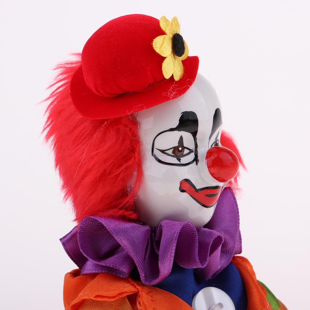 Mini Porcelain Clown Dolls 18c - đánh giá và giá Vintage Collectible Clowns
