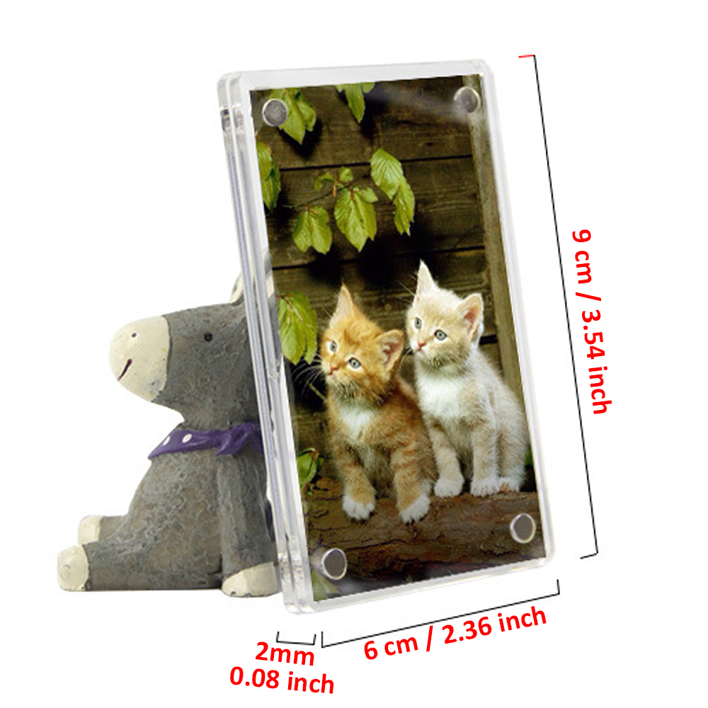 1-10 Pack 3 Inch Acrylic Fridg - đánh giá và giá Instant Film Pack