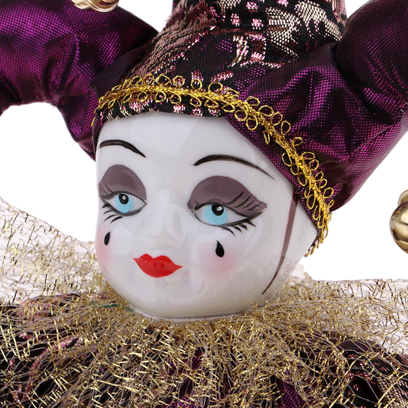 Italian Style Porcelain Dolls  - đánh giá và giá Vintage Collectible Clowns