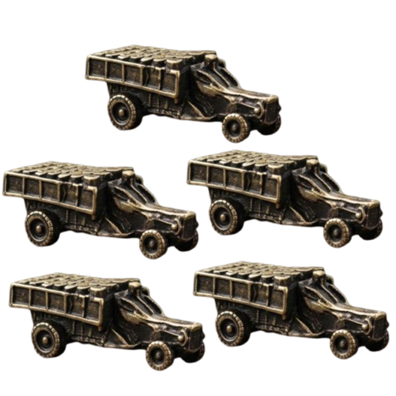 1/2/3/4/5Pcs Iron Miniature Tr - đánh giá và giá Vintage Collectible Trucks