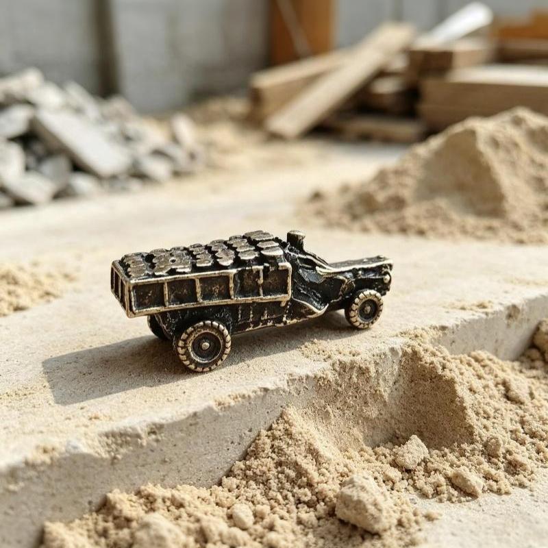 Iron Miniature Truck Retro Vin - đánh giá và giá Vintage Collectible Trucks
