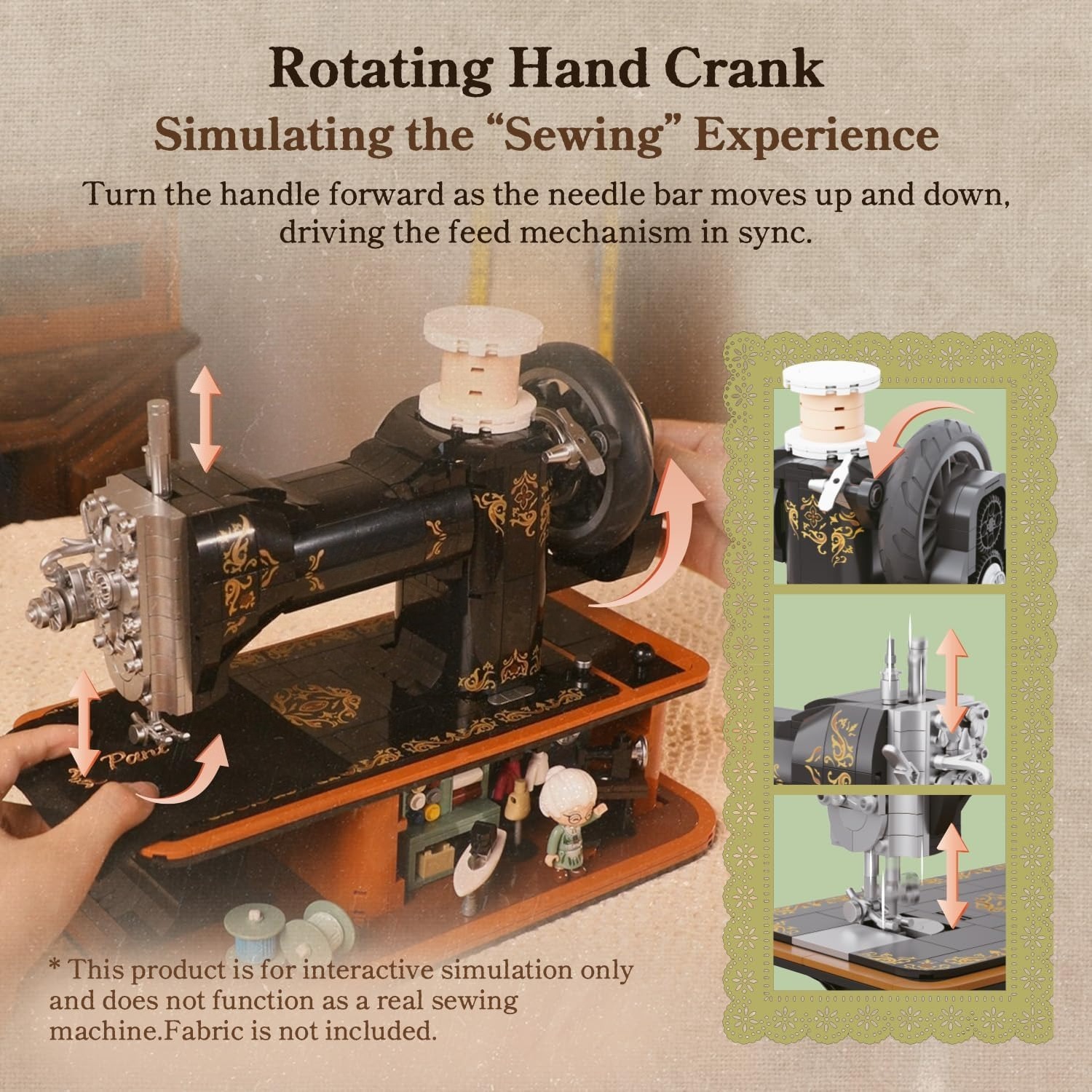 Vintage Hand Crank Sewing Mach - đánh giá và giá Vintage Collectible Shop