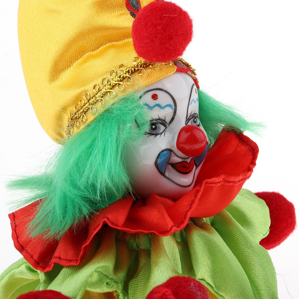 Clown Dolls Porcelain Handcraf - đánh giá và giá Vintage Collectible Clowns