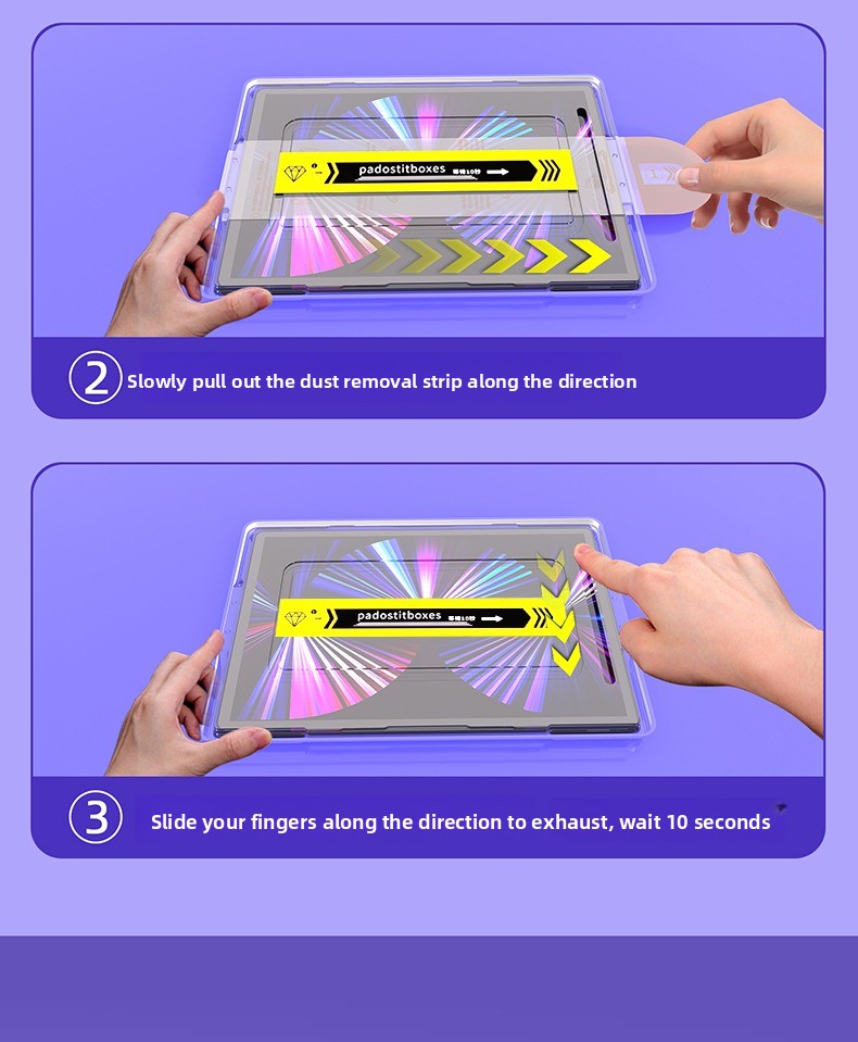 for iPad 12.9 Tempered Glass S - đánh giá và giá Instant Film Pack