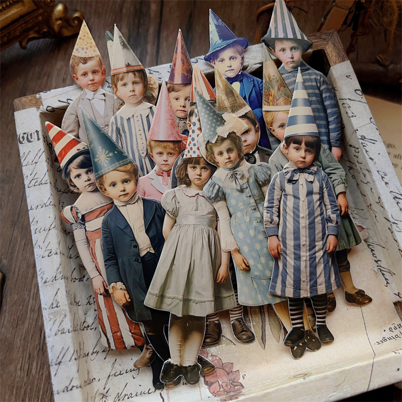 15Pcs Vintage Clown Party Chil - đánh giá và giá Vintage Collectible Dolls