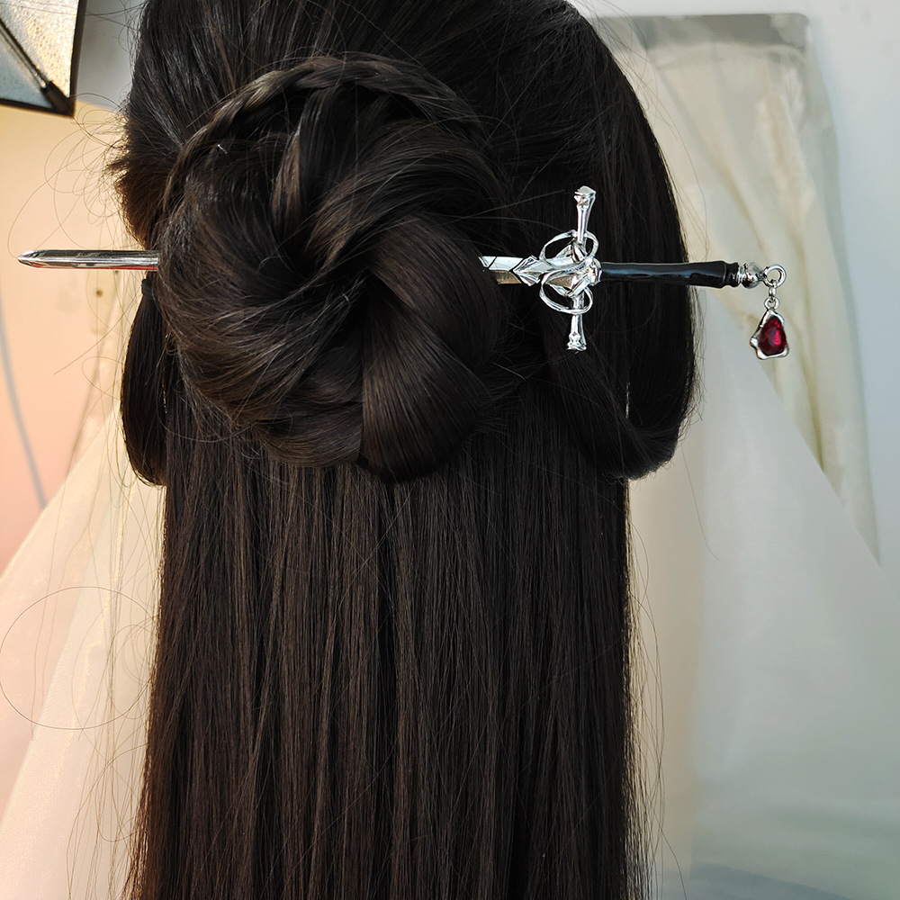 Chinese Sword Shaped Hair Stic - đánh giá và giá Vintage Collectible Item