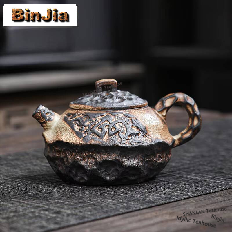 Japanese Old Rock Mud Teapot V - đánh giá và giá Vintage Collectible Pottery