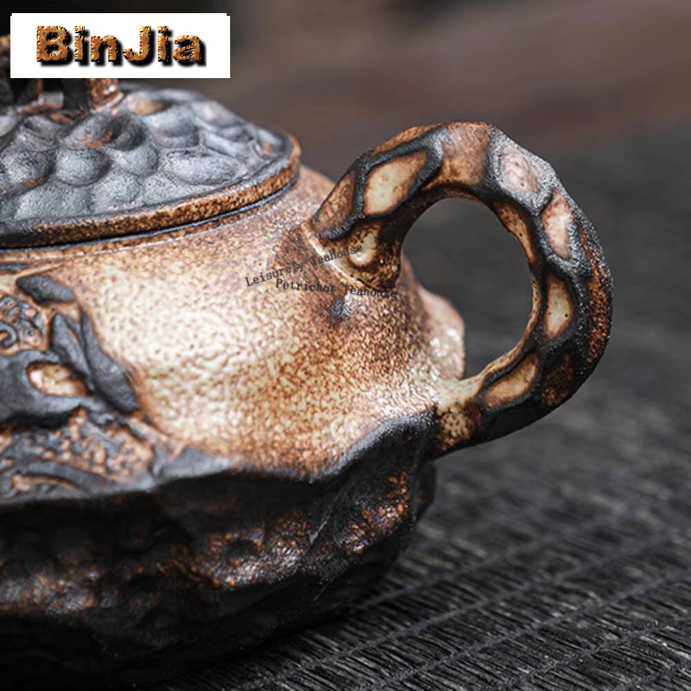 Japanese Old Rock Mud Teapot V - đánh giá và giá Vintage Collectible Pottery