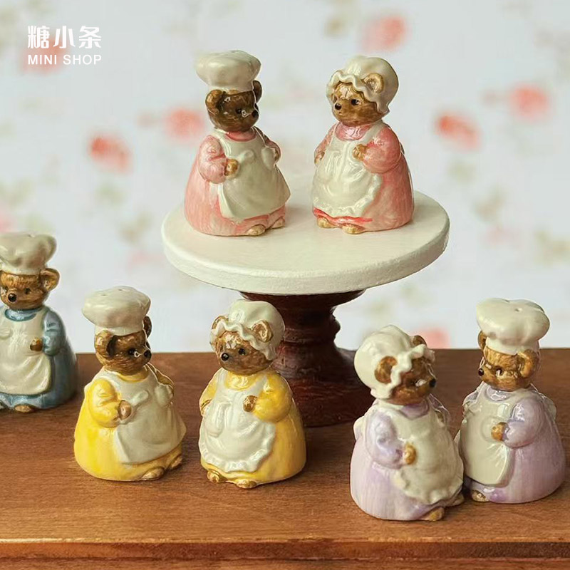 1:6 1:12 Miniature Vintage Bea - đánh giá và giá Vintage Collectible Dolls