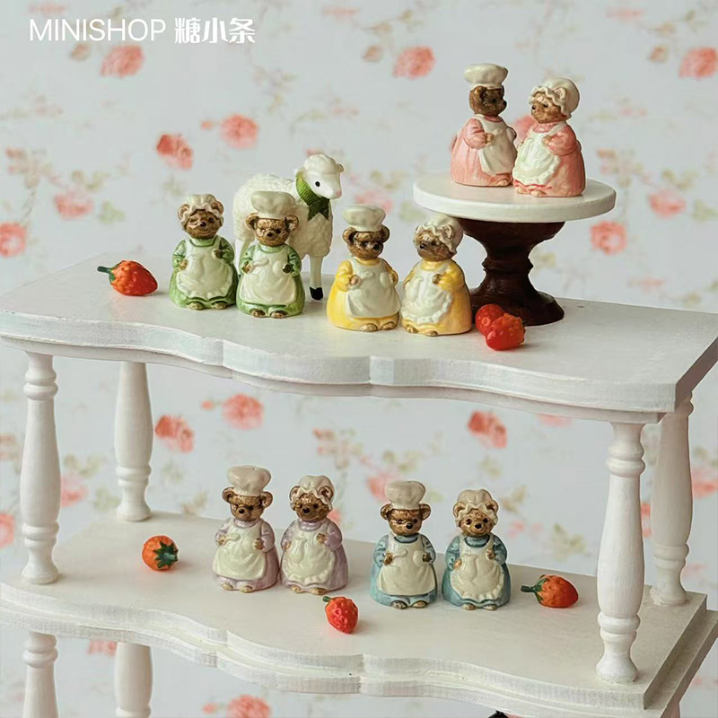1:6 1:12 Miniature Vintage Bea - đánh giá và giá Vintage Collectible Dolls