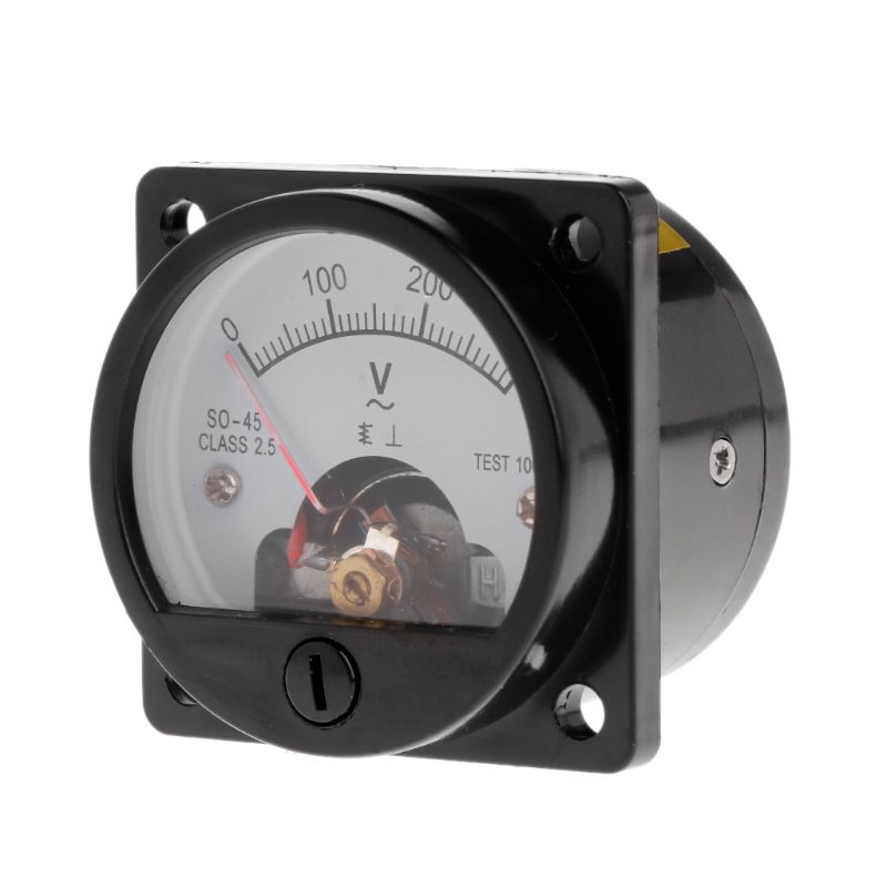 Vôn Kế Nên-45 AC 0-300V Tròn A - đánh giá và giá Analog Meter Gauge