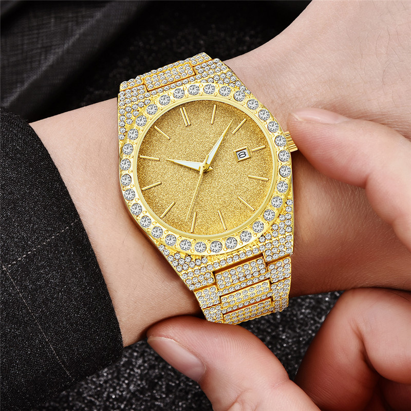 Men Big Brand Watches Hip Hop  - đánh giá và giá Vintage Collectible Watches