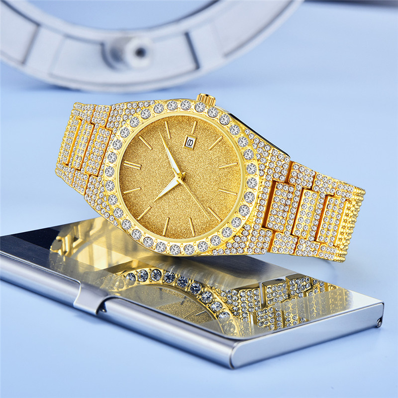 Men Big Brand Watches Hip Hop  - đánh giá và giá Vintage Collectible Watches