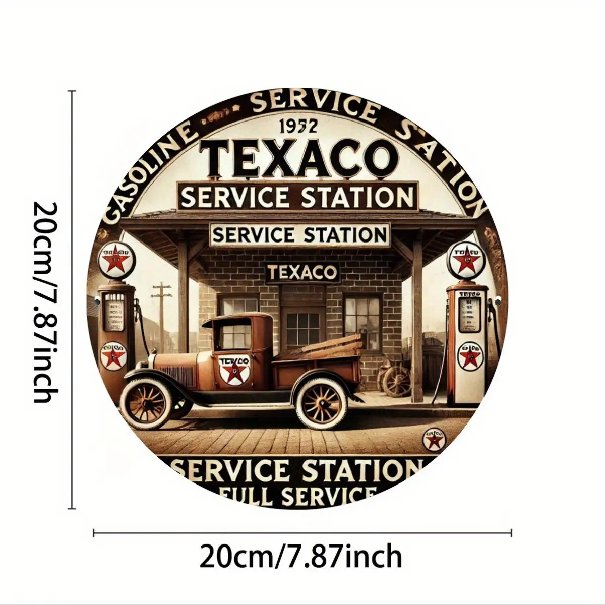 1pc Vintage Texaco Gas Station - đánh giá và giá Vintage Collectible Trucks