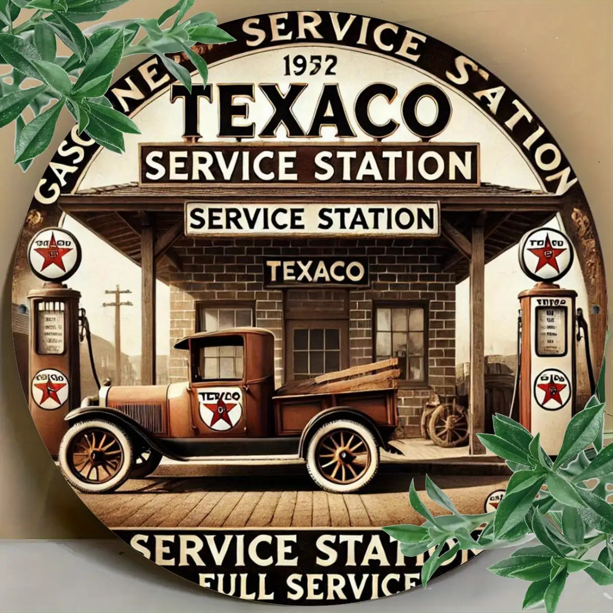 1pc Vintage Texaco Gas Station - đánh giá và giá Vintage Collectible Trucks