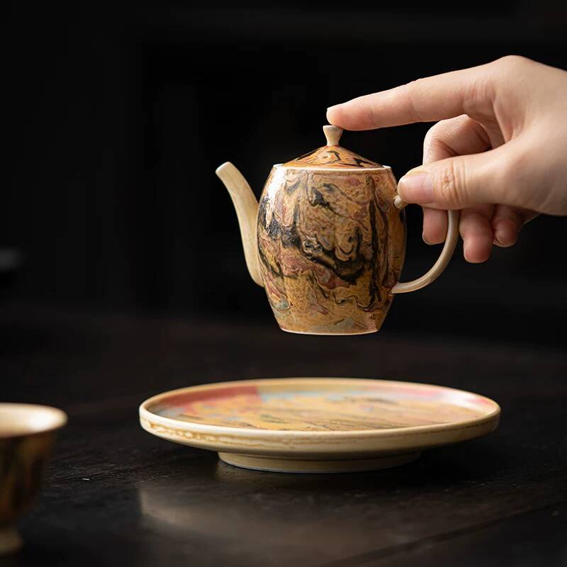 Dunhuang Oil Painting Style Ha - đánh giá và giá Vintage Collectible Pottery