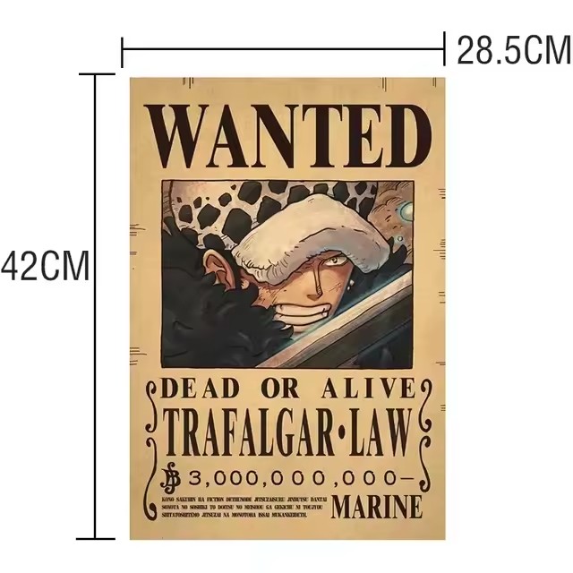 Anime One Piece Bounty Wanted  - đánh giá và giá Vintage Collectible Dolls