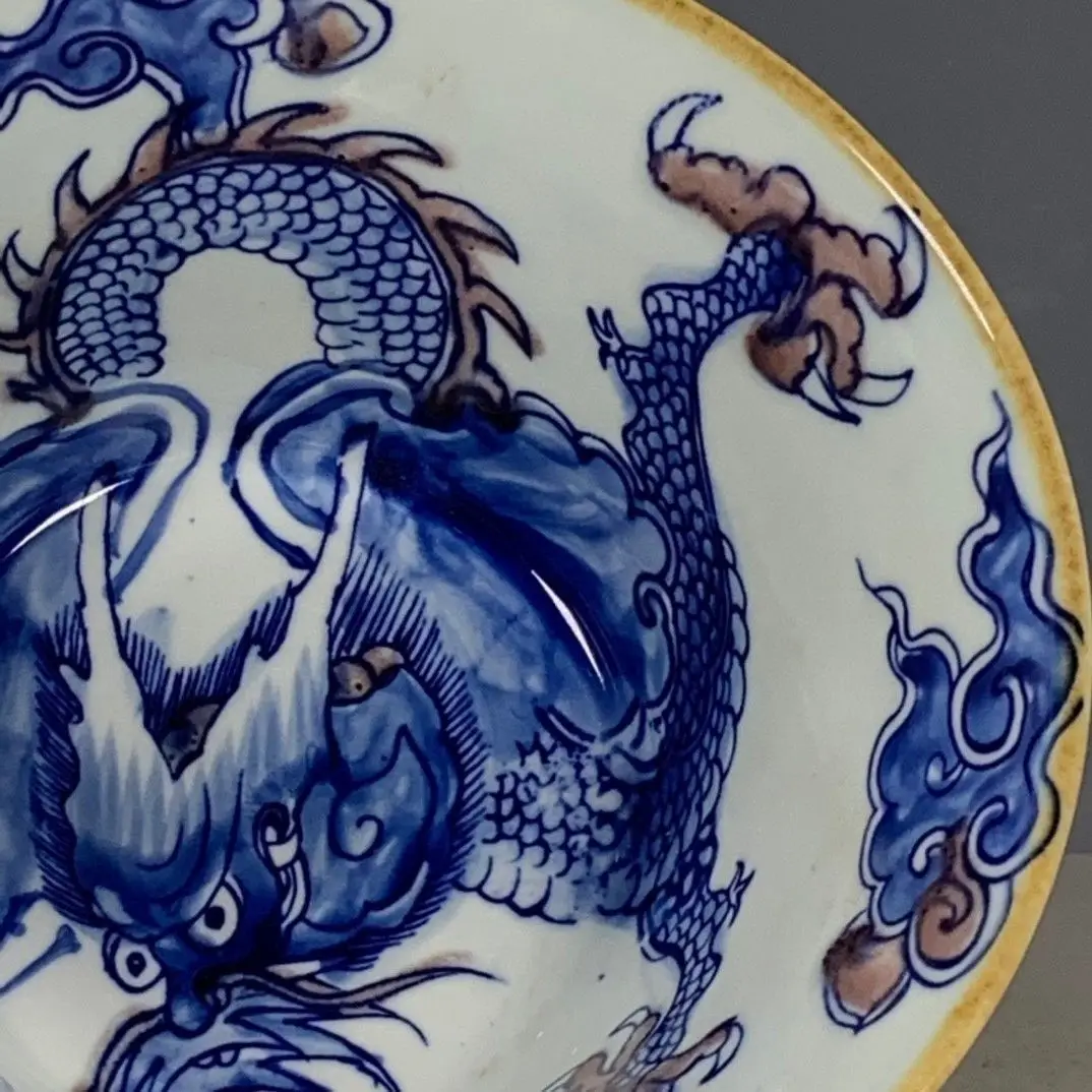 Qing Kangxi Style Blue & Coppe - đánh giá và giá Vintage Collectible Pottery