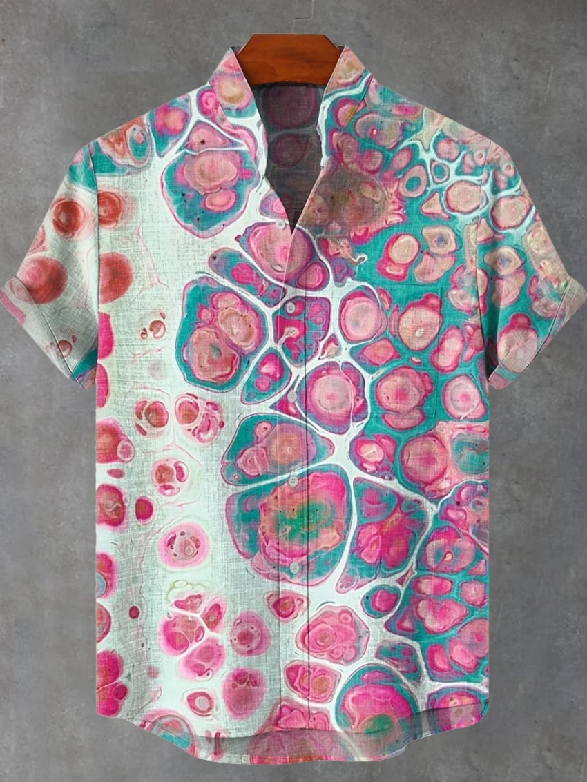 New Men's Short Sleeve Linen S - đánh giá và giá Vintage Collectible Shop