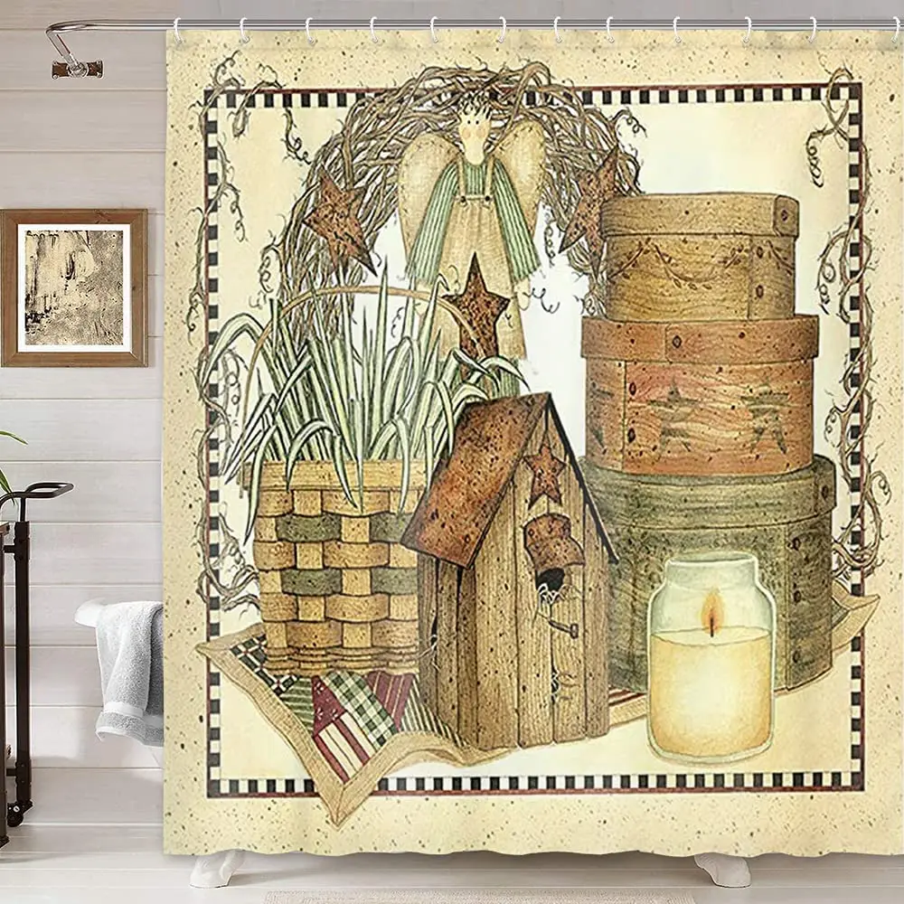 Vintage Rustic Decor Shower Cu - đánh giá và giá Vintage Cartoon Collectible