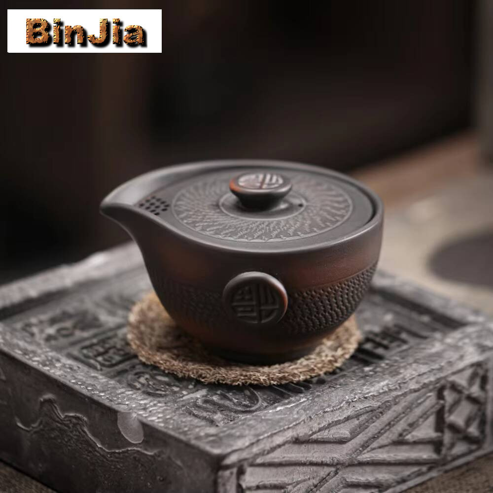 150ml Qingxi Purple Pottery Ha - đánh giá và giá Vintage Collectible Pottery