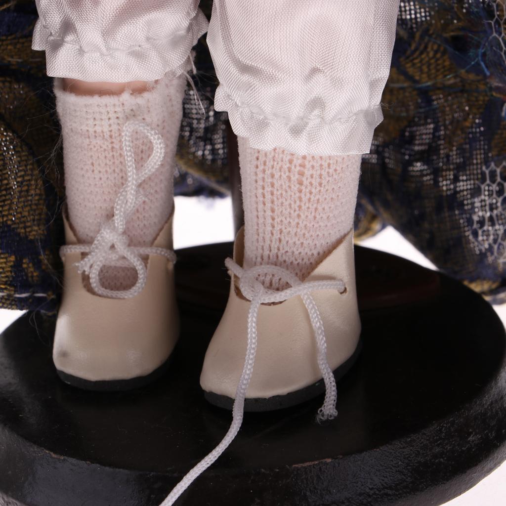 Victorian Porcelain Doll 30cm  - đánh giá và giá Vintage Collectible Porcelain Dolls