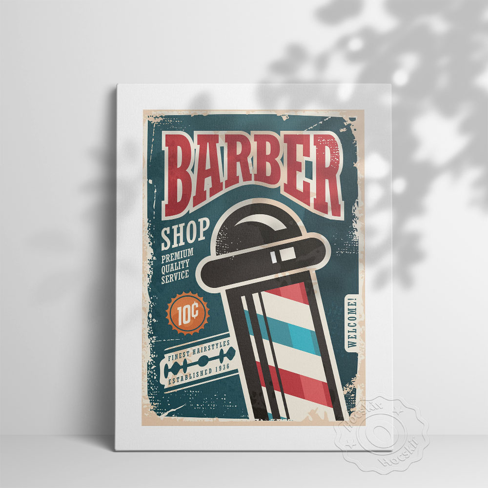 Barber Shop Vintage Art Collec - đánh giá và giá Vintage Collectible Shop