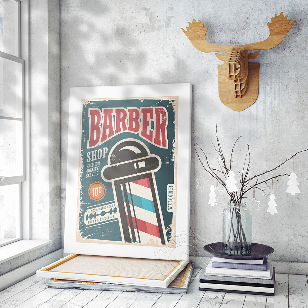 Barber Shop Vintage Art Collec - đánh giá và giá Vintage Collectible Shop