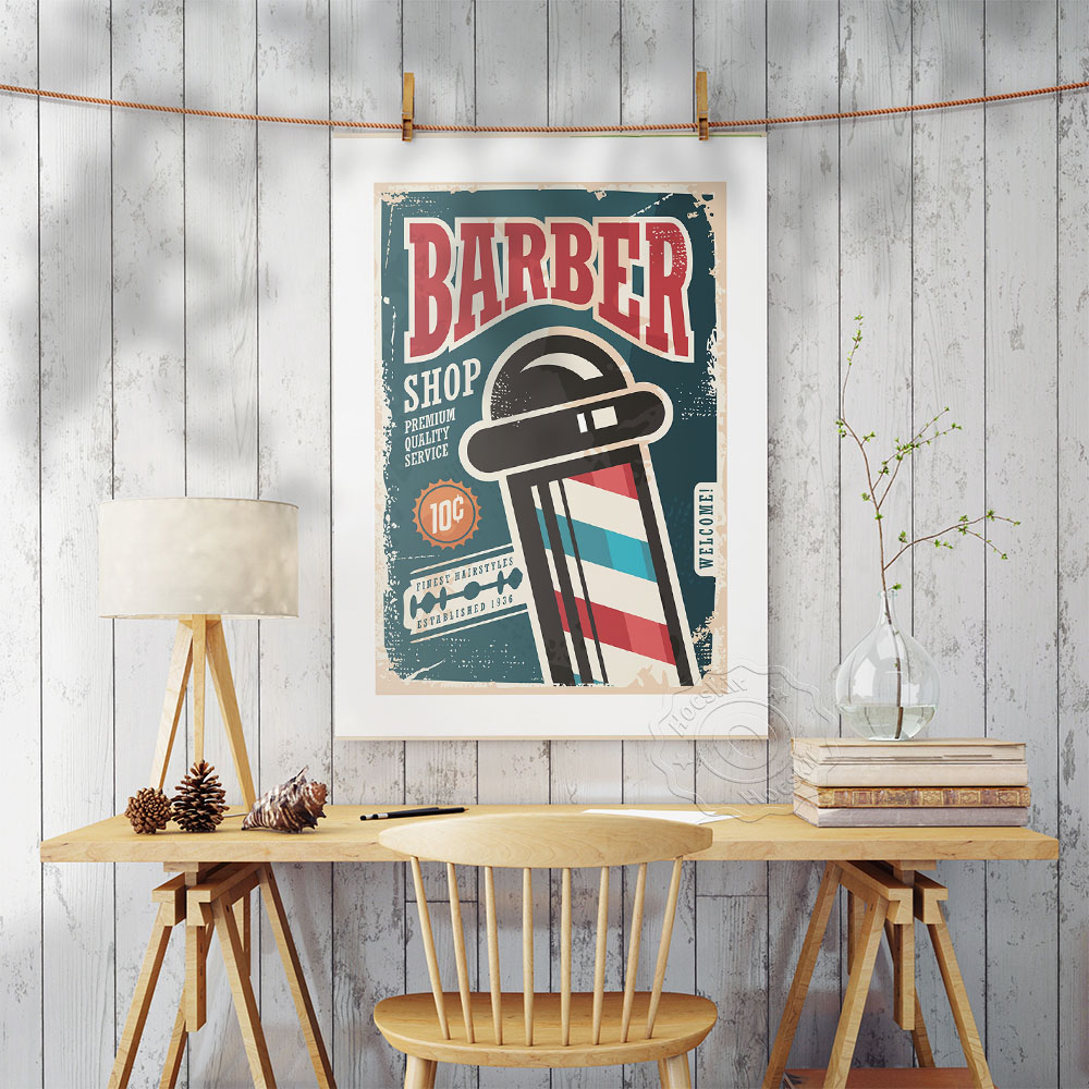 Barber Shop Vintage Art Collec - đánh giá và giá Vintage Collectible Shop